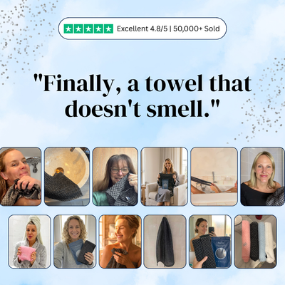 Dayease™ Exfoliating Antibacterial Shower Towel